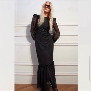 NWT H&M x The Vampire’s Wife lace maxi dress